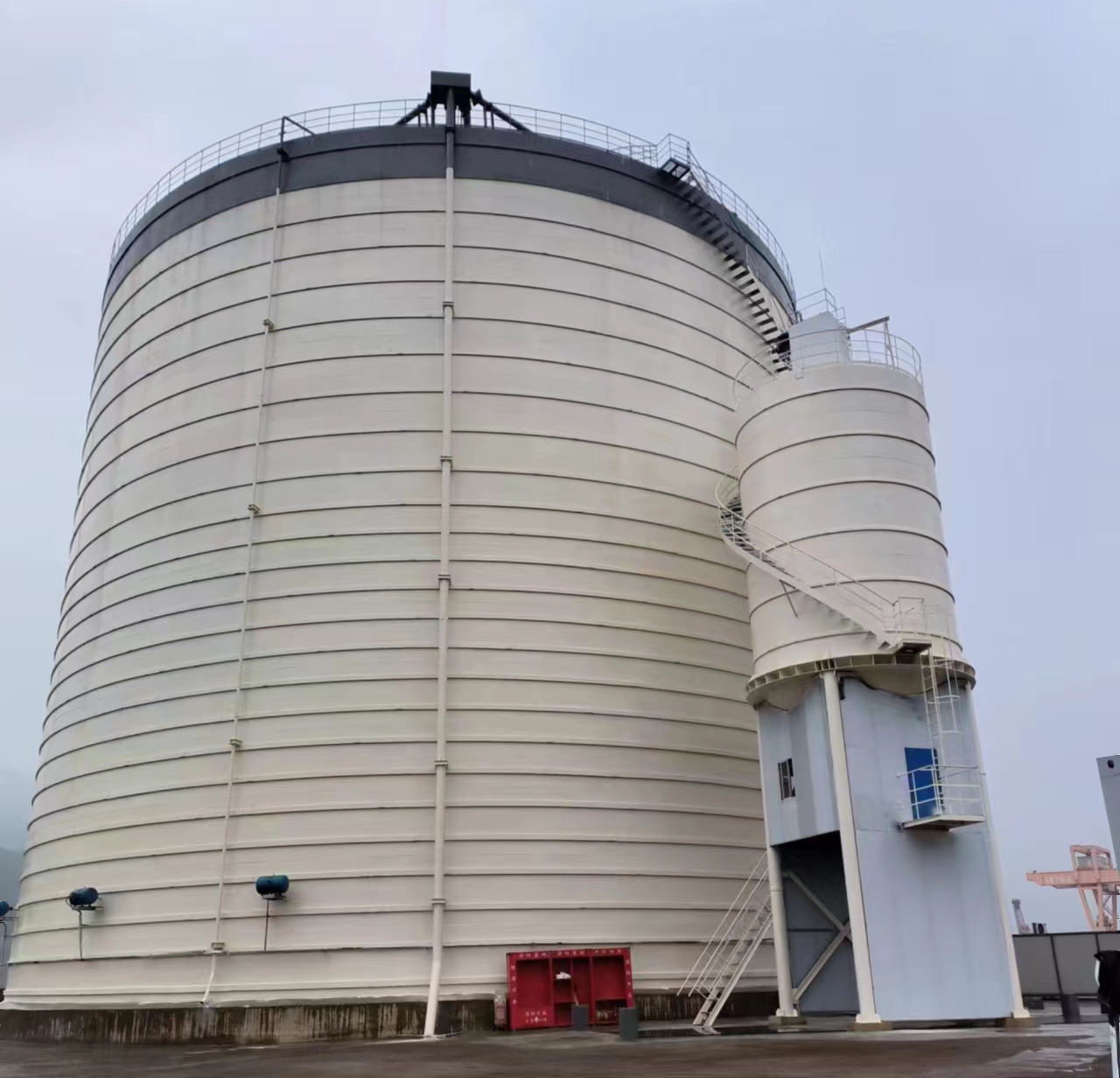 永安坝街道10万吨水泥钢板库